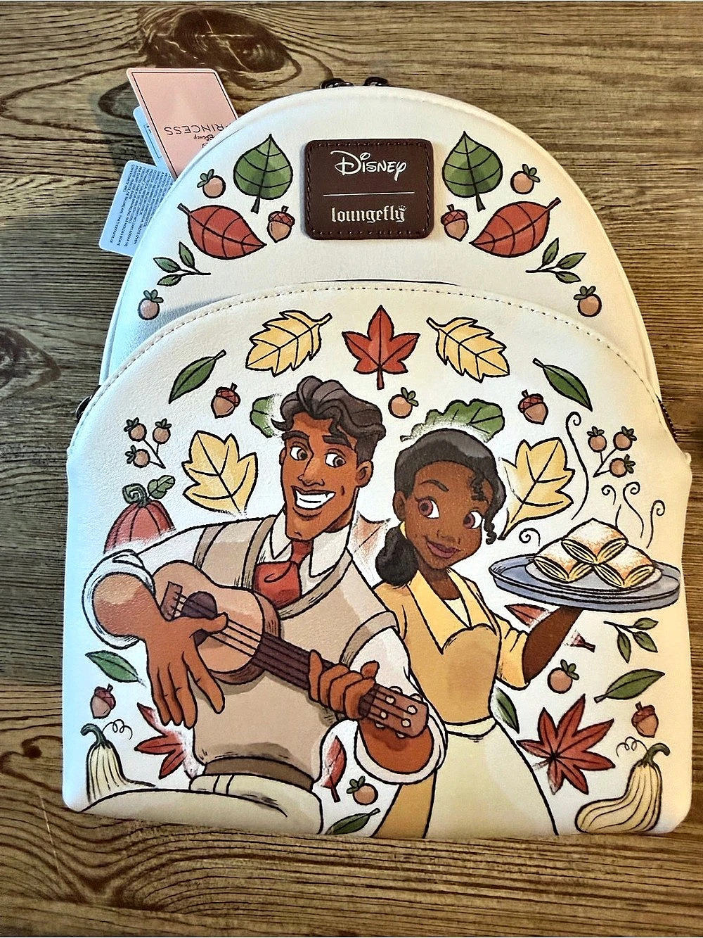 Loungefly Disney Tiana and Naveen Princess and the Frog Backpack Disney Backpack